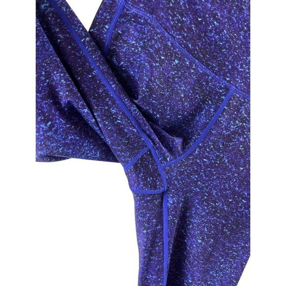 Athleta Ombre Galaxy Print Superluxe Tight Full Length Leggings Small Multicolor - Picture 4 of 16